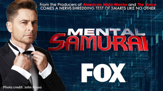 “MENTAL SAMURAI,” TO PREMIERE TUESDAY, FEBRUARY 26TH ON FOX